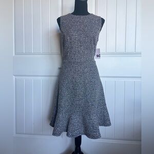 Kohl's Classic Gray Midi Dress